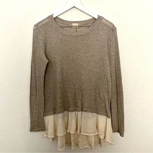 Altar’d State Layered Flowy Long Sleeve Shirt